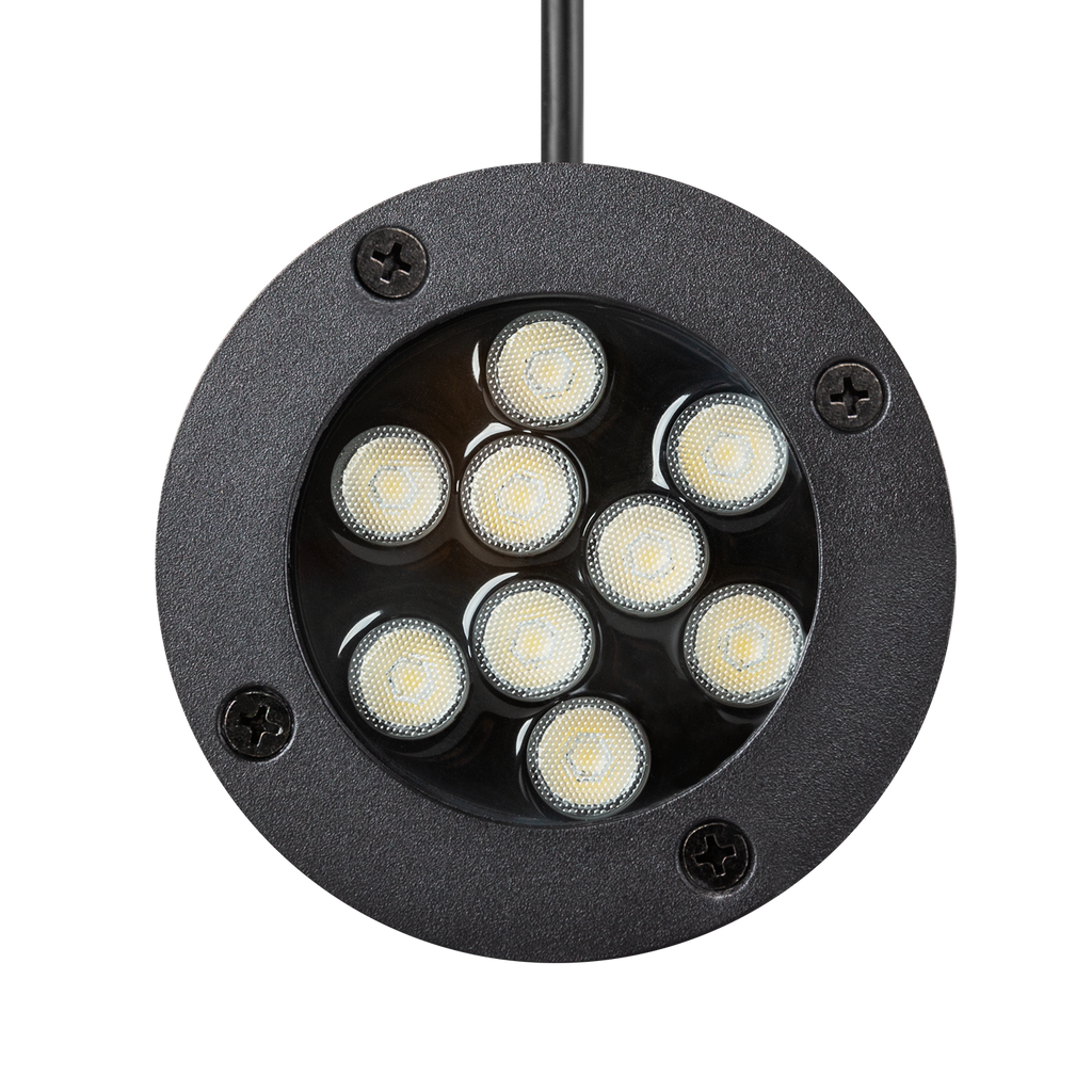 Foco LED Embutido 9W 810Lm Ø90mm 85-265VAC IP67 60º 6000K [SL-JGD02-9W-CW]