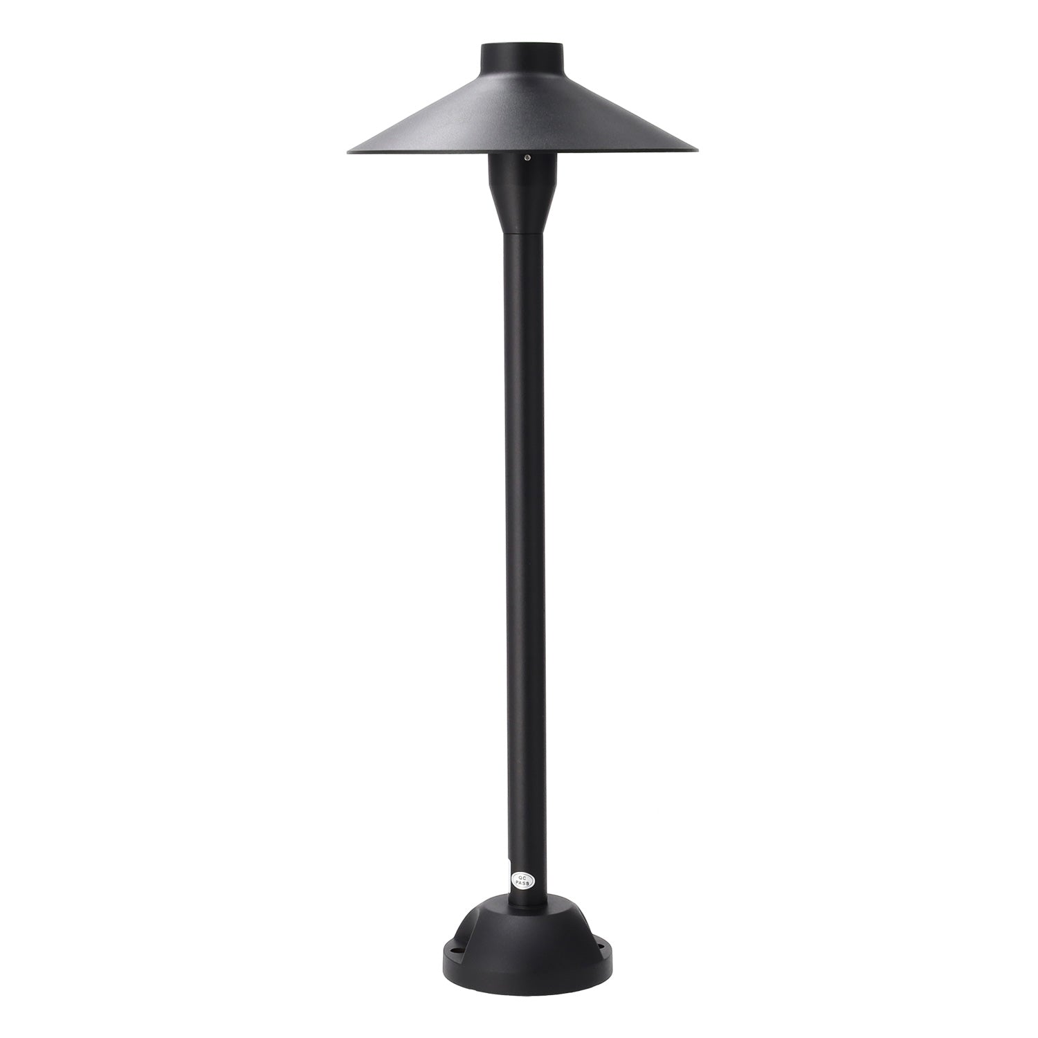 Baliza LED exterior "Oldenburg" 54cm 7W 220VAC 3000ºK Negro
