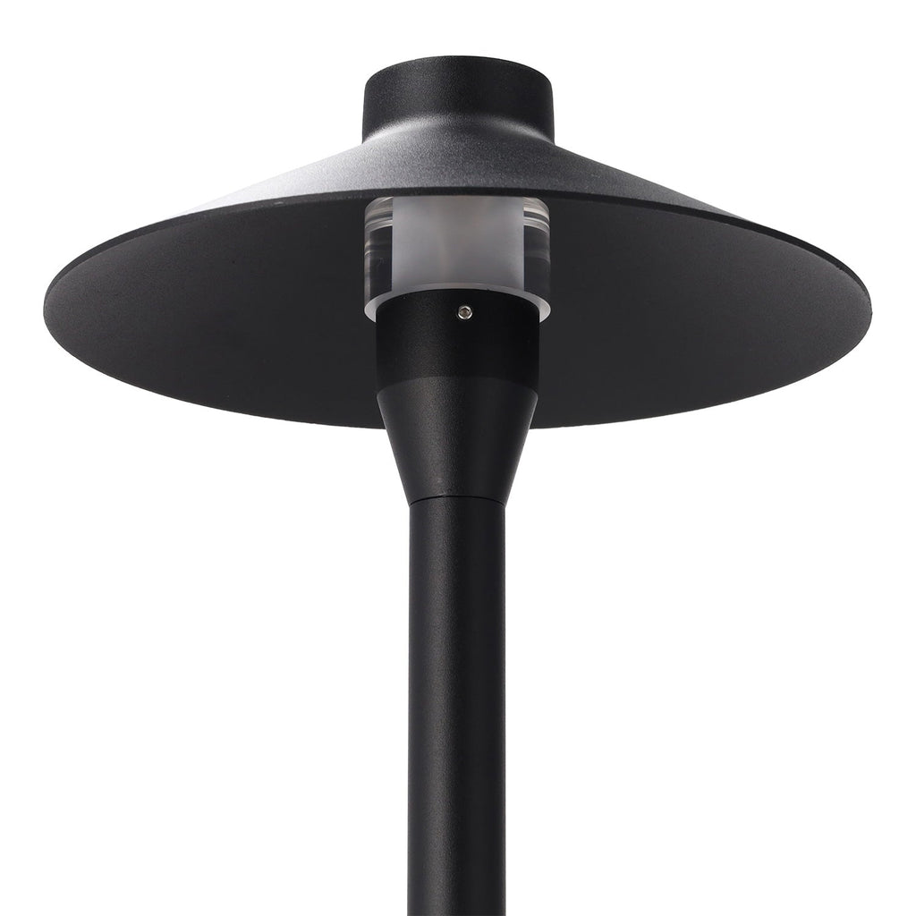 Baliza LED exterior "Oldenburg" 54cm 7W 220VAC 3000ºK Negro