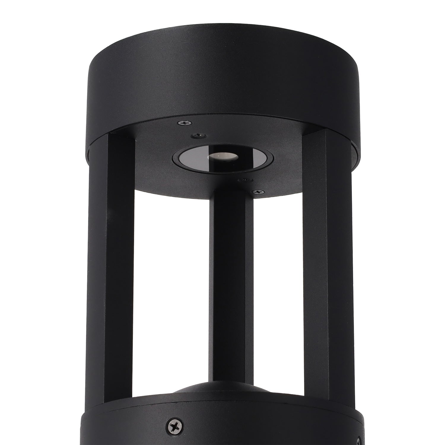 Farol LED exterior "San Luis" 30cm 10W 220VAC 3000ºK Preto