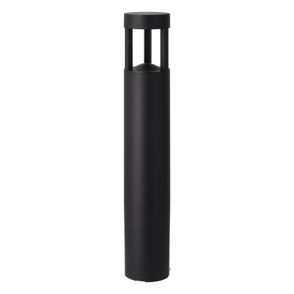 Farol LED exterior "Jamalpur" 90cm 10W 220VAC 3000ºK Preto