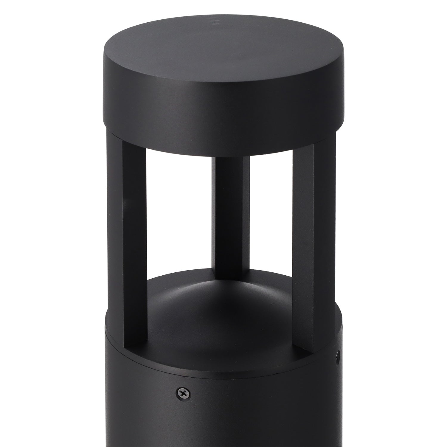 Farol LED exterior "Jamalpur" 90cm 10W 220VAC 3000ºK Preto