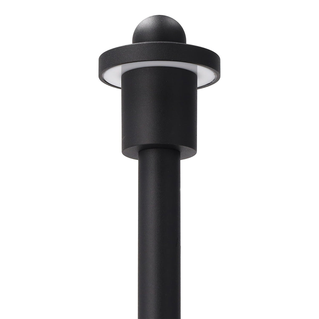 Farol LED exterior "Sarh" 70cm 7W 220VAC 3000ºK Preto
