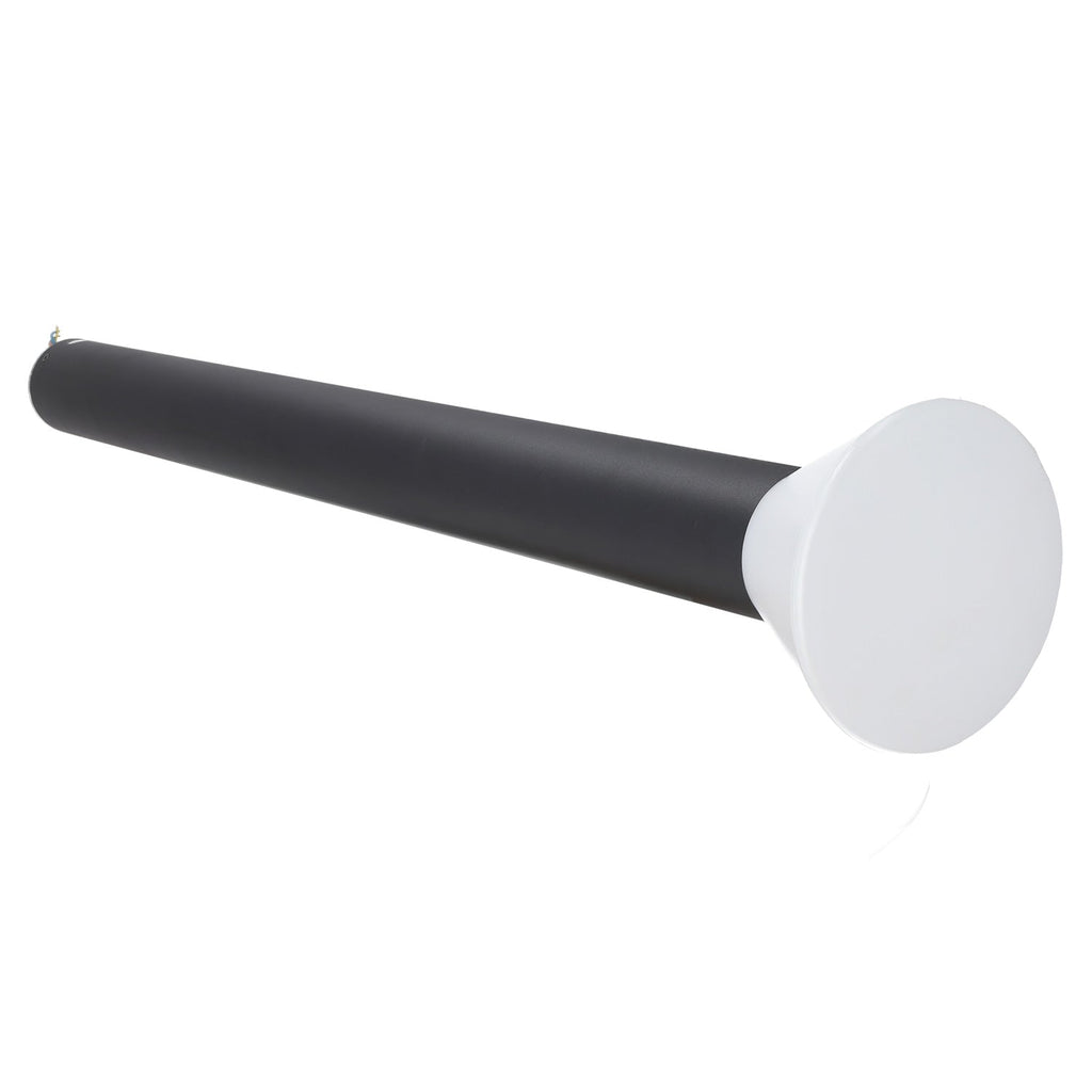 Sinalizador LED exterior "Digos" 100cm 5W 220VAC 3000ºK Preto