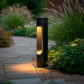 Sinalizador LED exterior "Corona" 40cm 10W 220VAC 3000ºK Preto