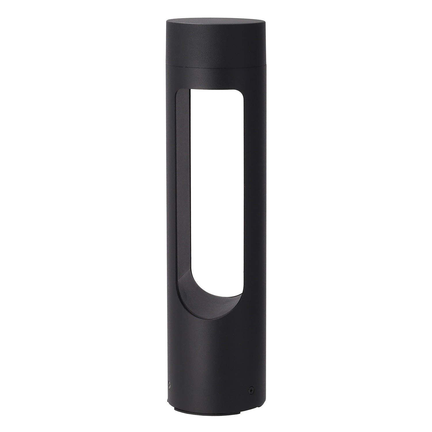 Sinalizador LED exterior "Corona" 40cm 10W 220VAC 3000ºK Preto