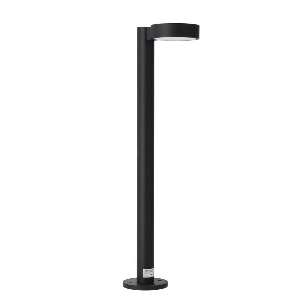 Sinalizador LED exterior "Fenglu" 60cm 10W 220VAC 3000ºK Preto