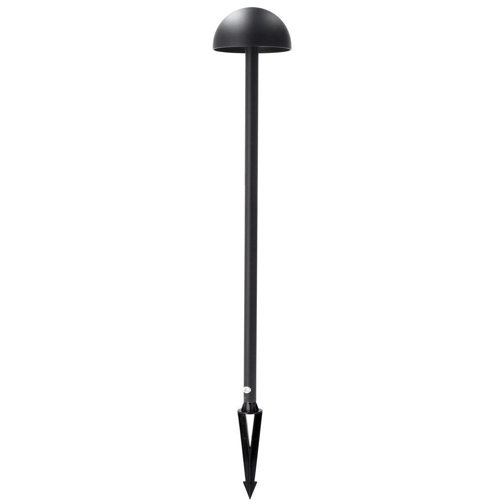 Sinalizador LED exterior "Ocala" 60cm 12W 220VAC 3000ºK Preto