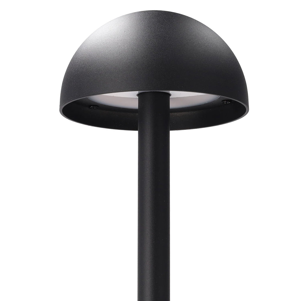 Sinalizador LED exterior "Ocala" 60cm 12W 220VAC 3000ºK Preto