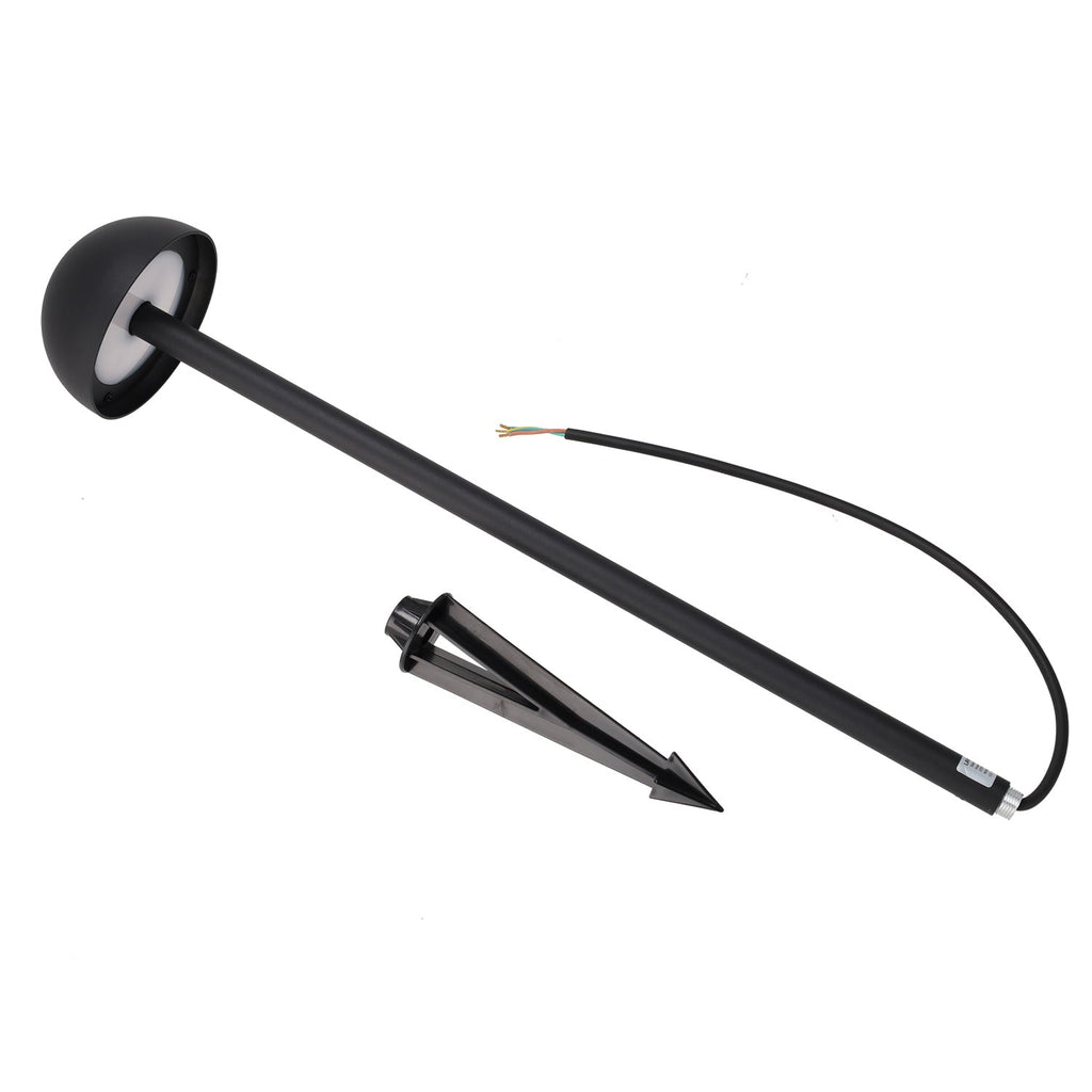 Sinalizador LED exterior "Ocala" 60cm 12W 220VAC 3000ºK Preto