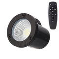 Refletor LED embutido de 5W para jardim, IP65, CCT (cor da luz ajustável), controle remoto.