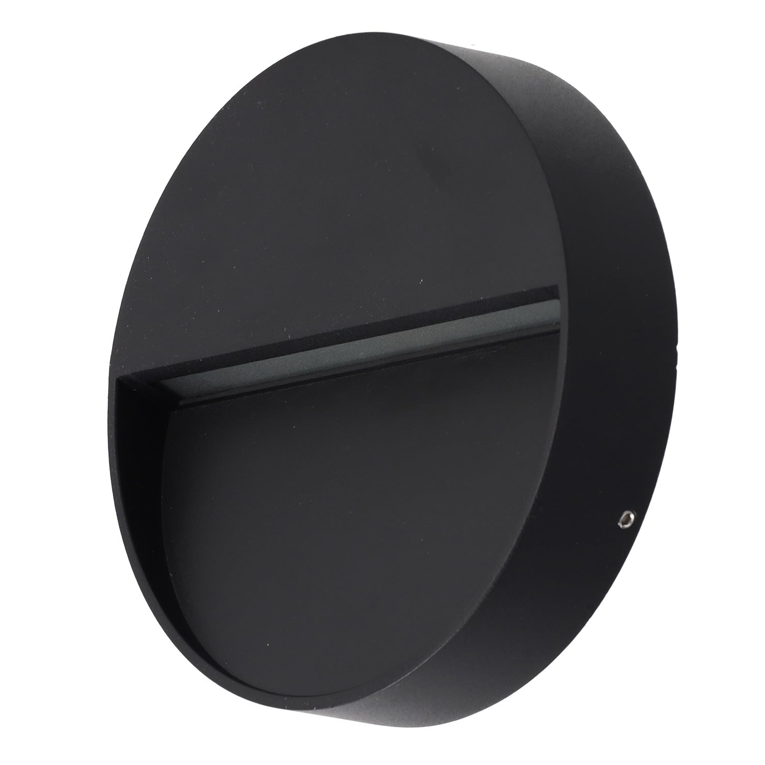 LED-Außenwandleuchte rund 7 W, IP54, 2700 K