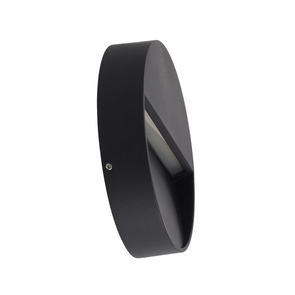 LED-Außenwandleuchte rund 7 W, IP54, 2700 K