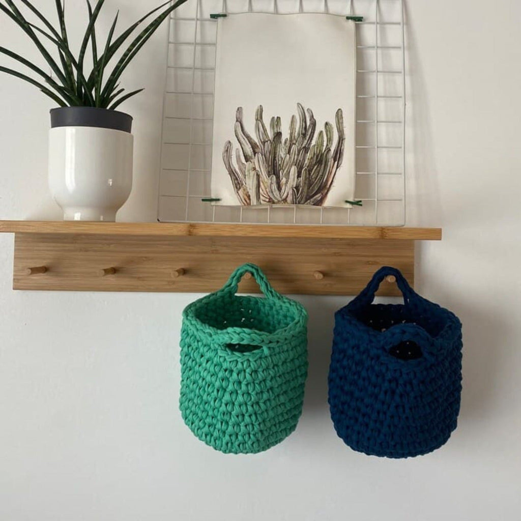 Cestas Decorativas Pequeñas - Azul Marino