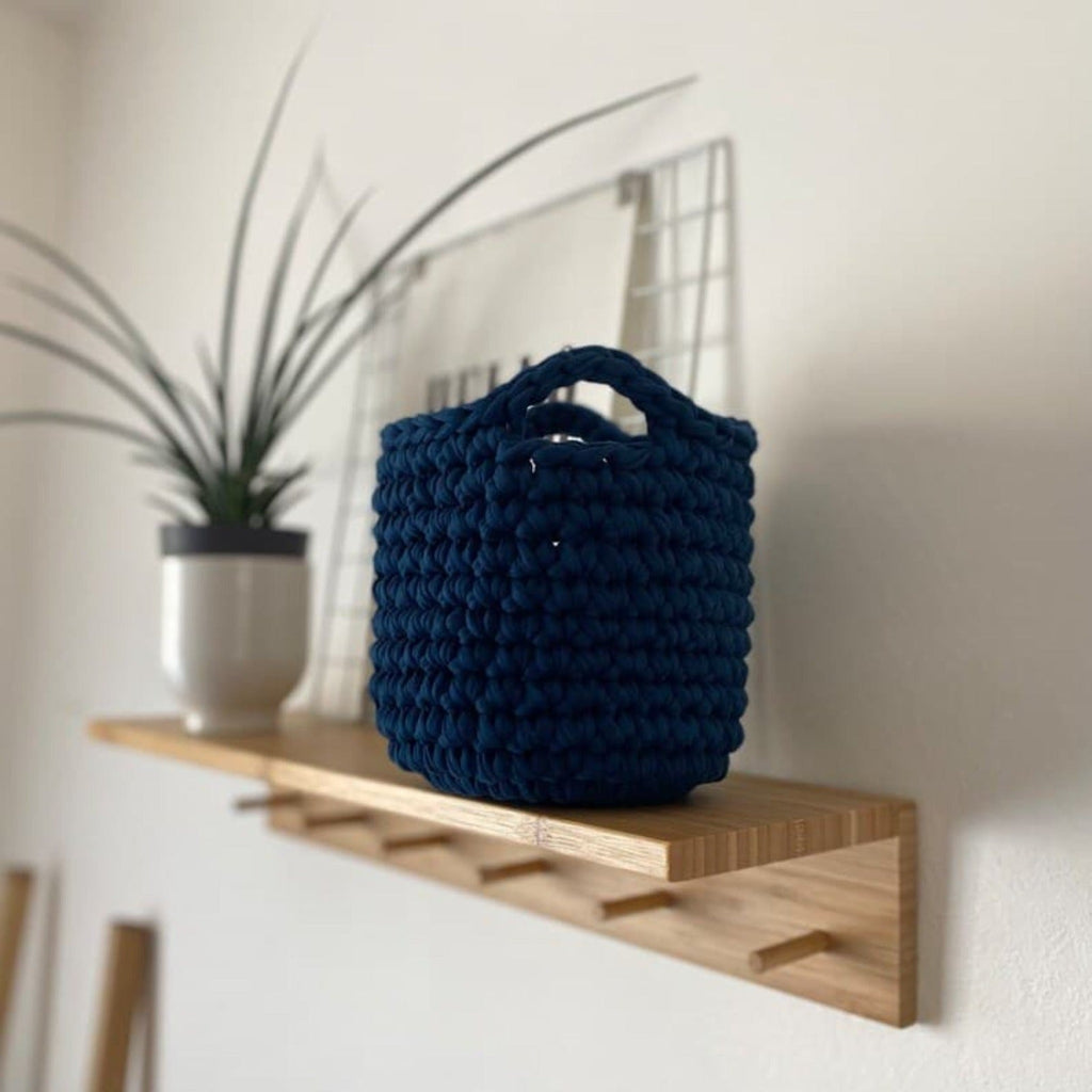 Cestas Decorativas Pequeñas - Azul Marino