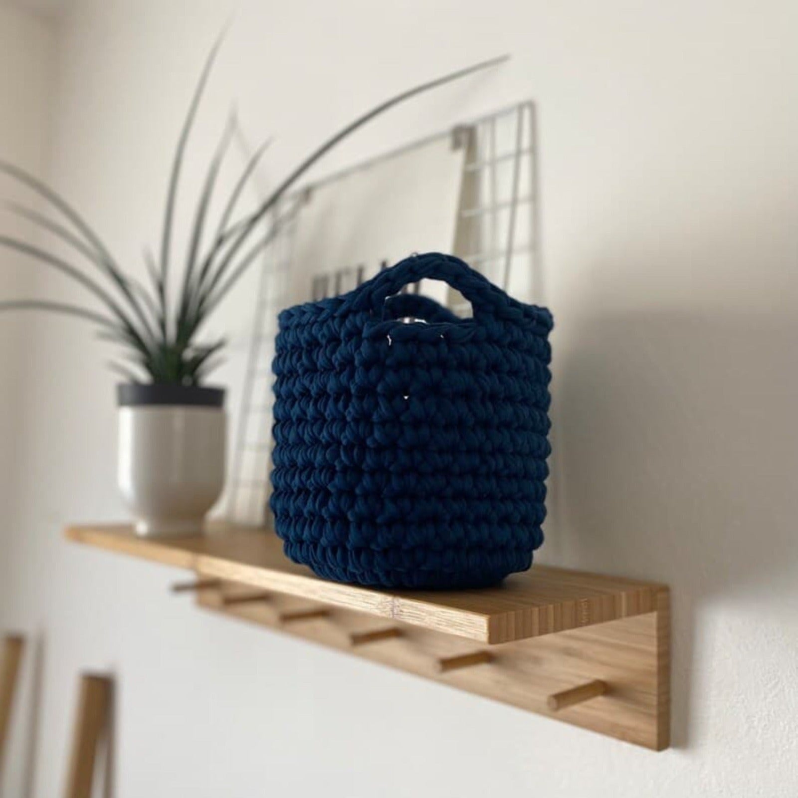 Cestas Decorativas Pequeñas - Azul Marino