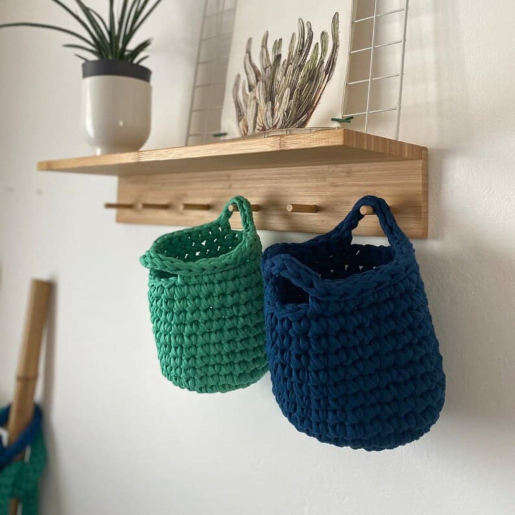 Cestas Decorativas Pequeñas - Azul Marino