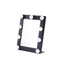 Espelho de Maquiagem Iluminado LED 4200ºk 25X29Cm Preto 40.000H [Sun-Krs250290-B]
