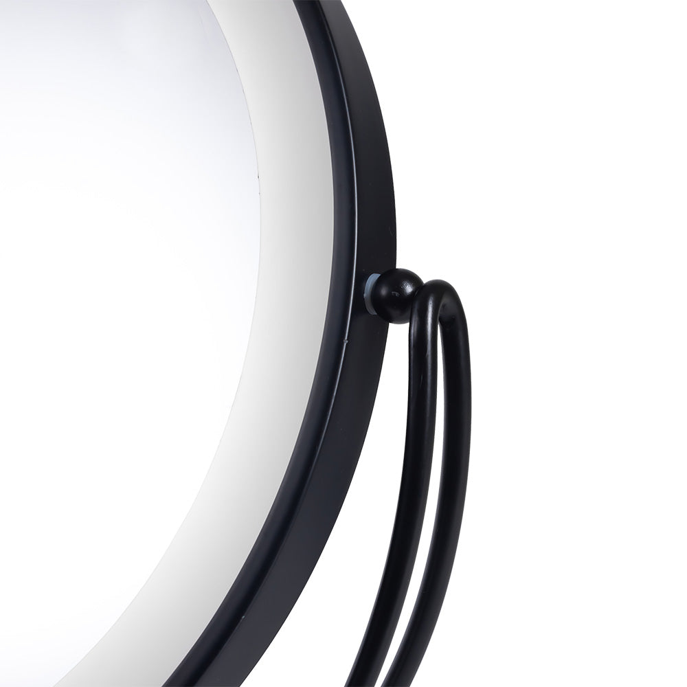 Espejo de maquillaje iluminado LED 4200ºk 48X43Cm Negro 40.000H [Sun-Krs-430A-B]