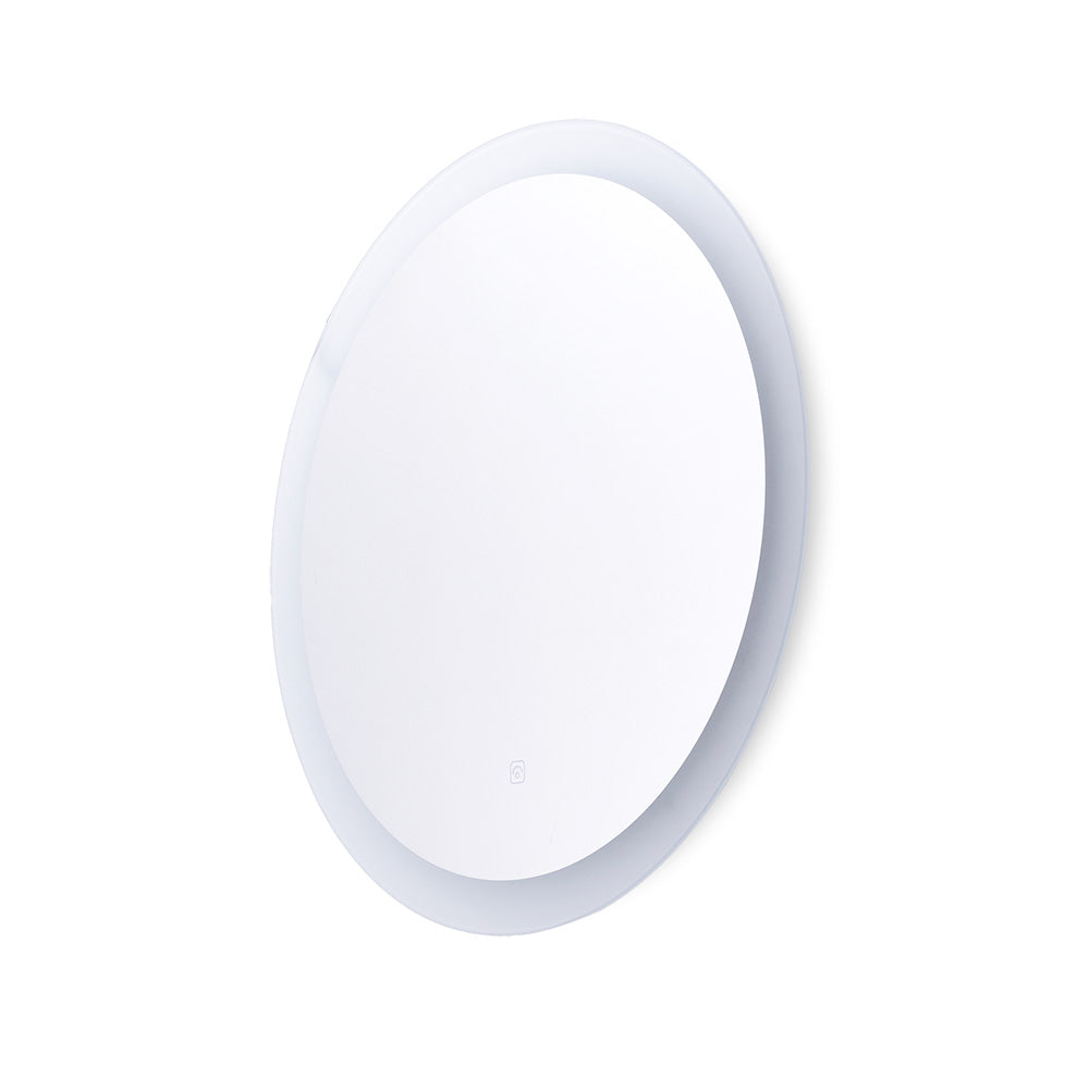 Espelho Banheiro Iluminado LED 15W 4200ºk Ø60Cm Interruptor Tátil Regulável 40.000H [Sun-Syj-16308]