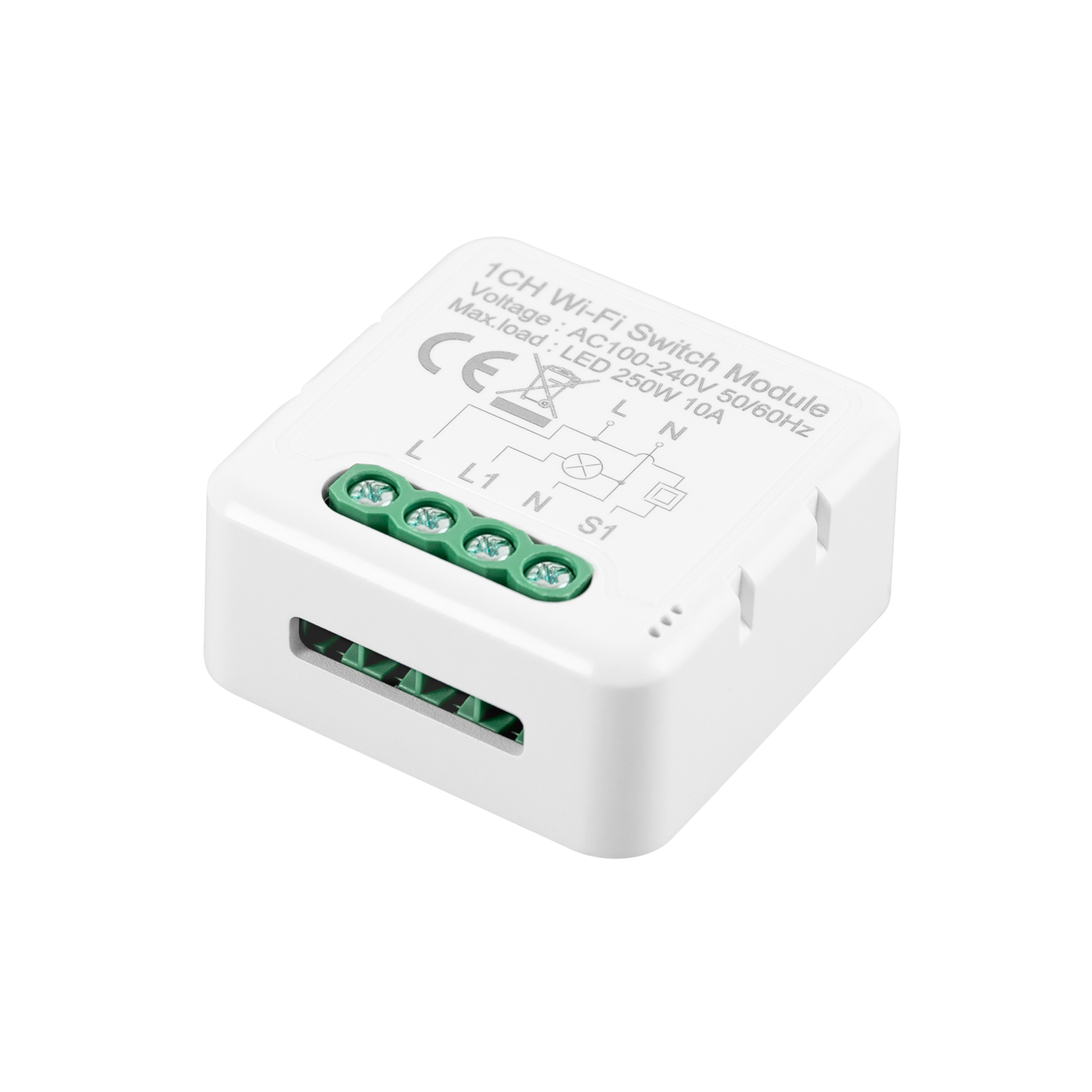 Switch WiFi compatível com switch convencional e botão de pressão