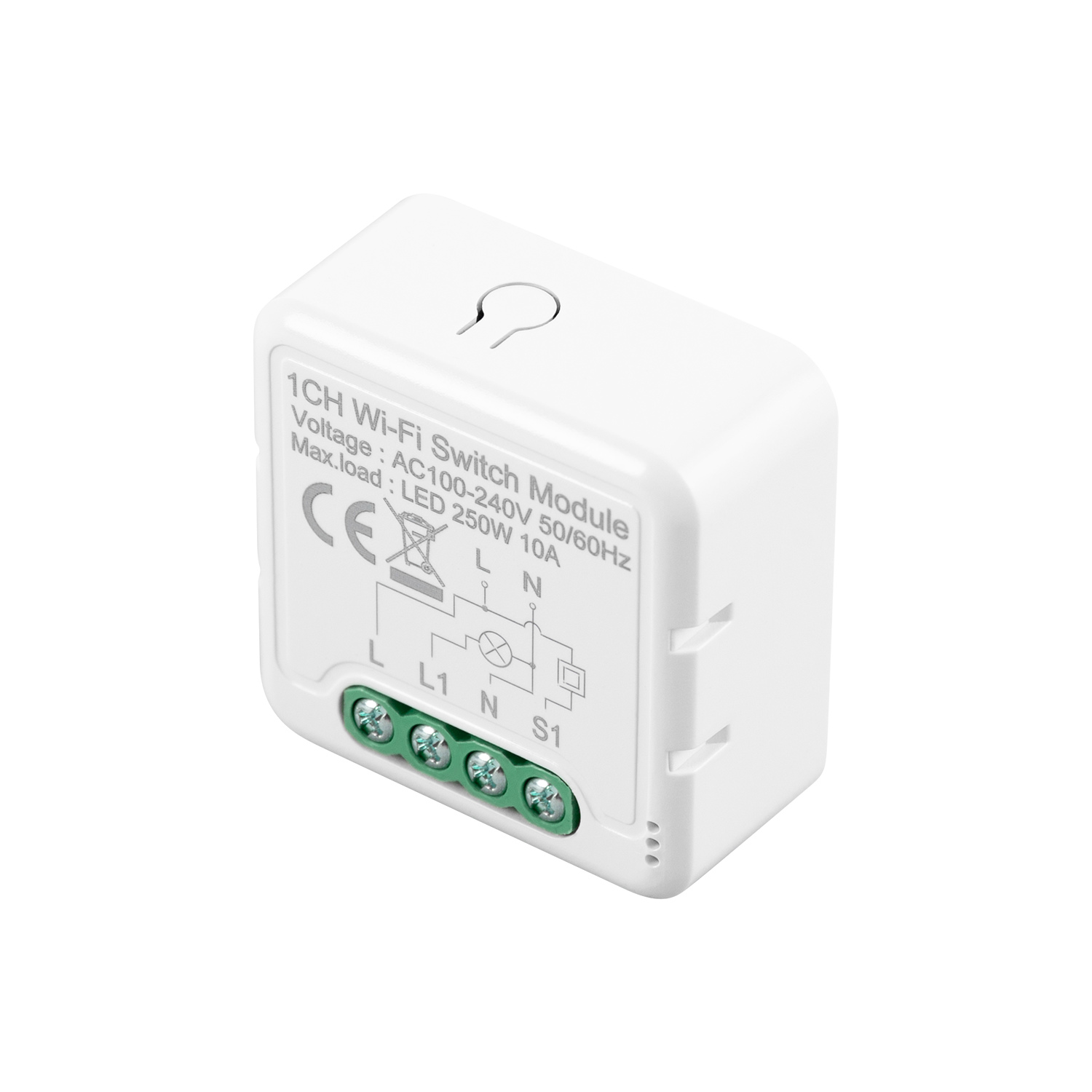 Switch WiFi compatível com switch convencional e botão de pressão