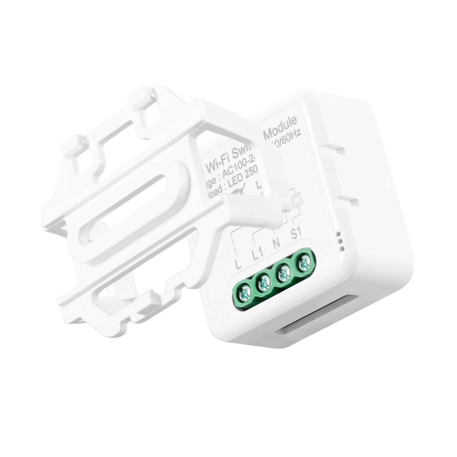 Switch WiFi compatível com switch convencional e botão de pressão