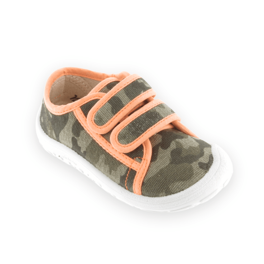 ZAPATILLAS BAREFOOT BOSCO LONA VELCRO CAMUFLAJE VICTORIA