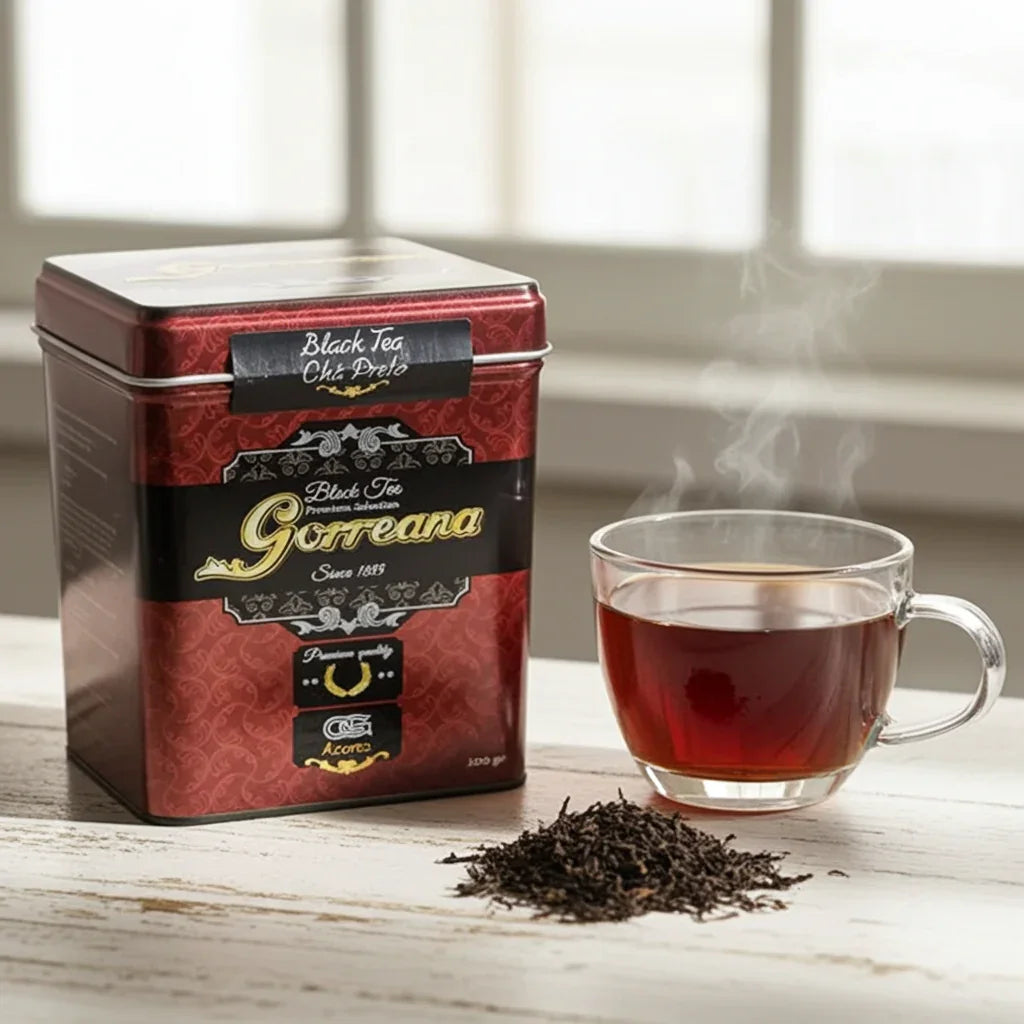 Deluxe Box 100g Exquisite Premium Black Tea – Azores Gorreana Orange Pekoe Ponta Branca