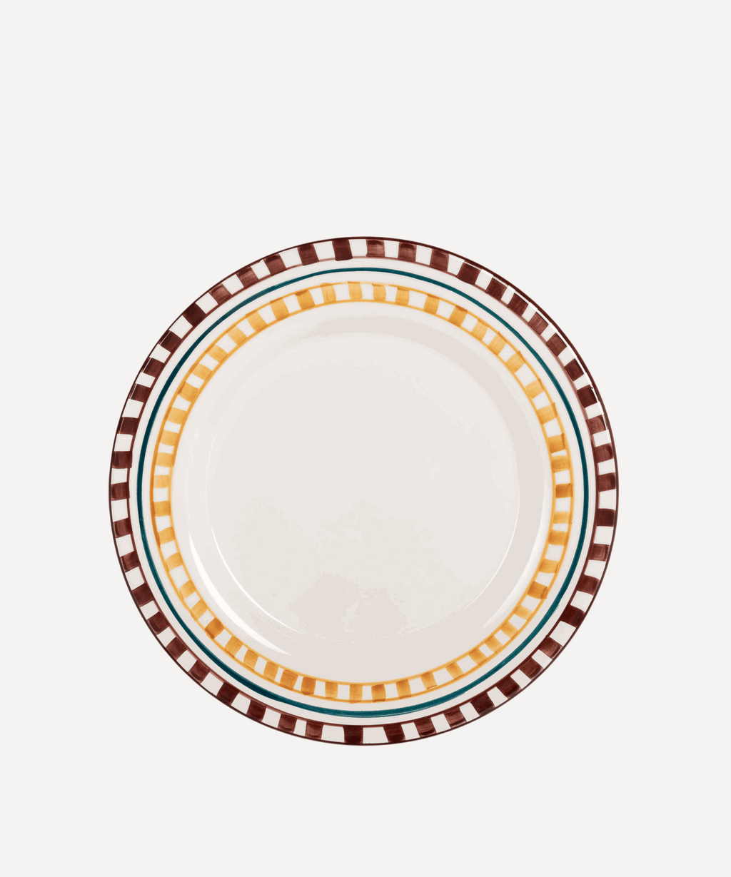 Charlotte Hand-Painted Dinner Plate - Set of 4