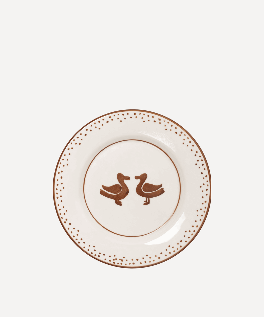 Patos Hand-Painted Salad Plate - Set of 4