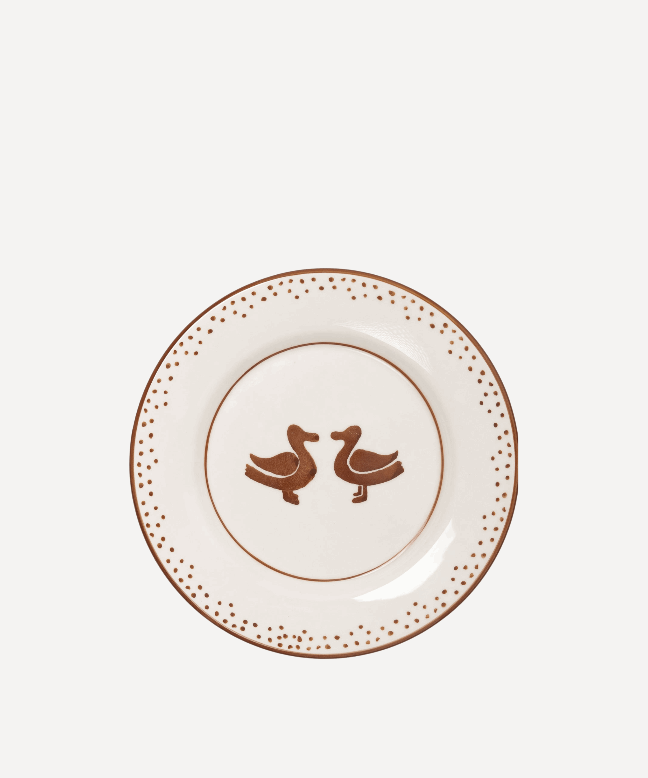 Patos Hand-Painted Salad Plate - Set of 4