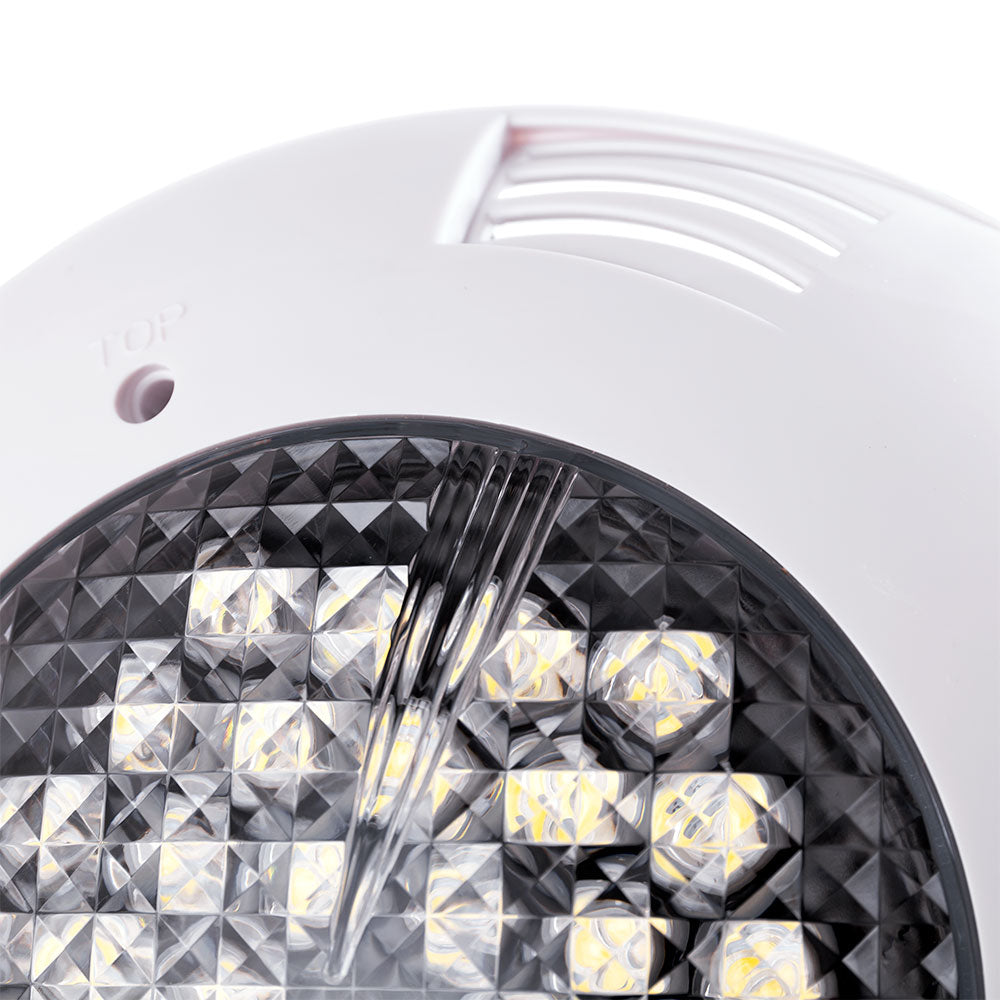 Refletor LED para piscina 36W 3051Lm 4.000ºK Ø295mm 30.000H Montagem saliente [WR-295-2AS-36W-W]