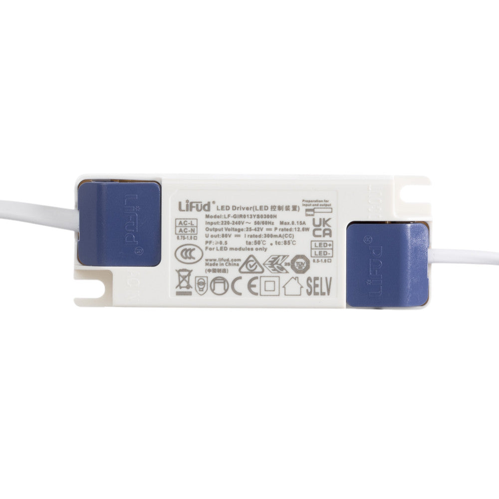 Downlight LED Slimline 12W 1.204Lm Driver Lifud Flicker Free IP20 30.000H [WR-AYRR-12-CW]