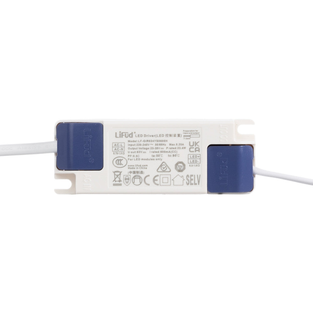 Downlight LED Slimline 24W 2.585Lm Driver Lifud Flicker Free IP20 30.000H [WR-AYRR-24-CW]