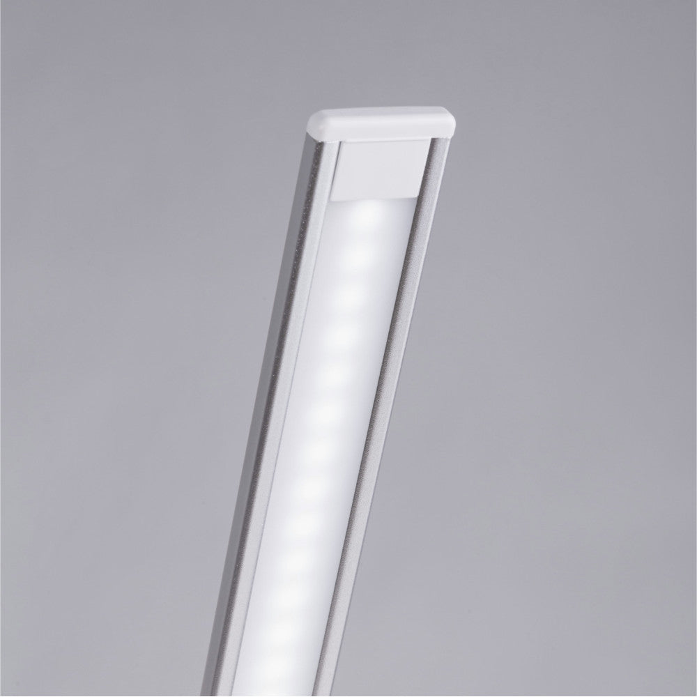 Luminária de mesa LED com carregador de celular sem fio 6W 420Lm CCT (tom de luz regulável)