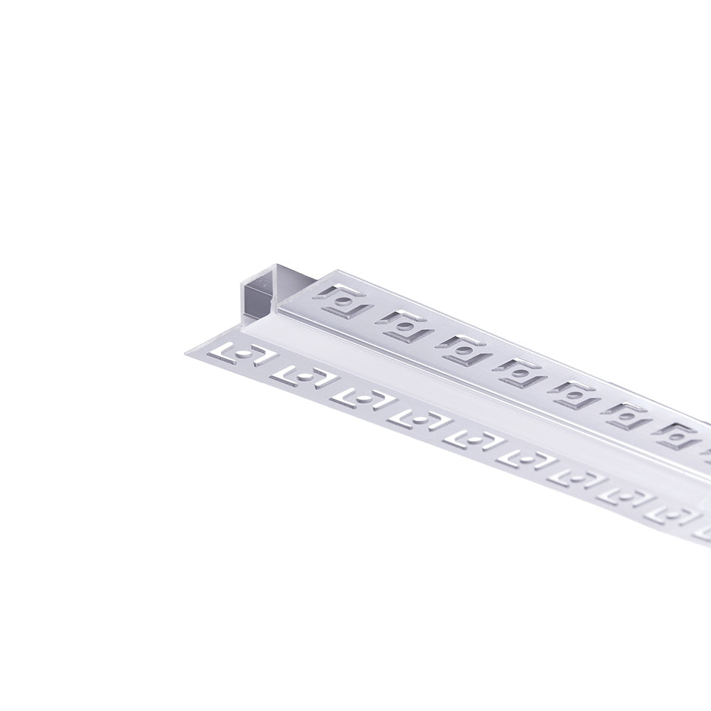 Perfil de Alumínio Para Recesso Escayola/Pladur Tira LED Led 9Mm - 1M