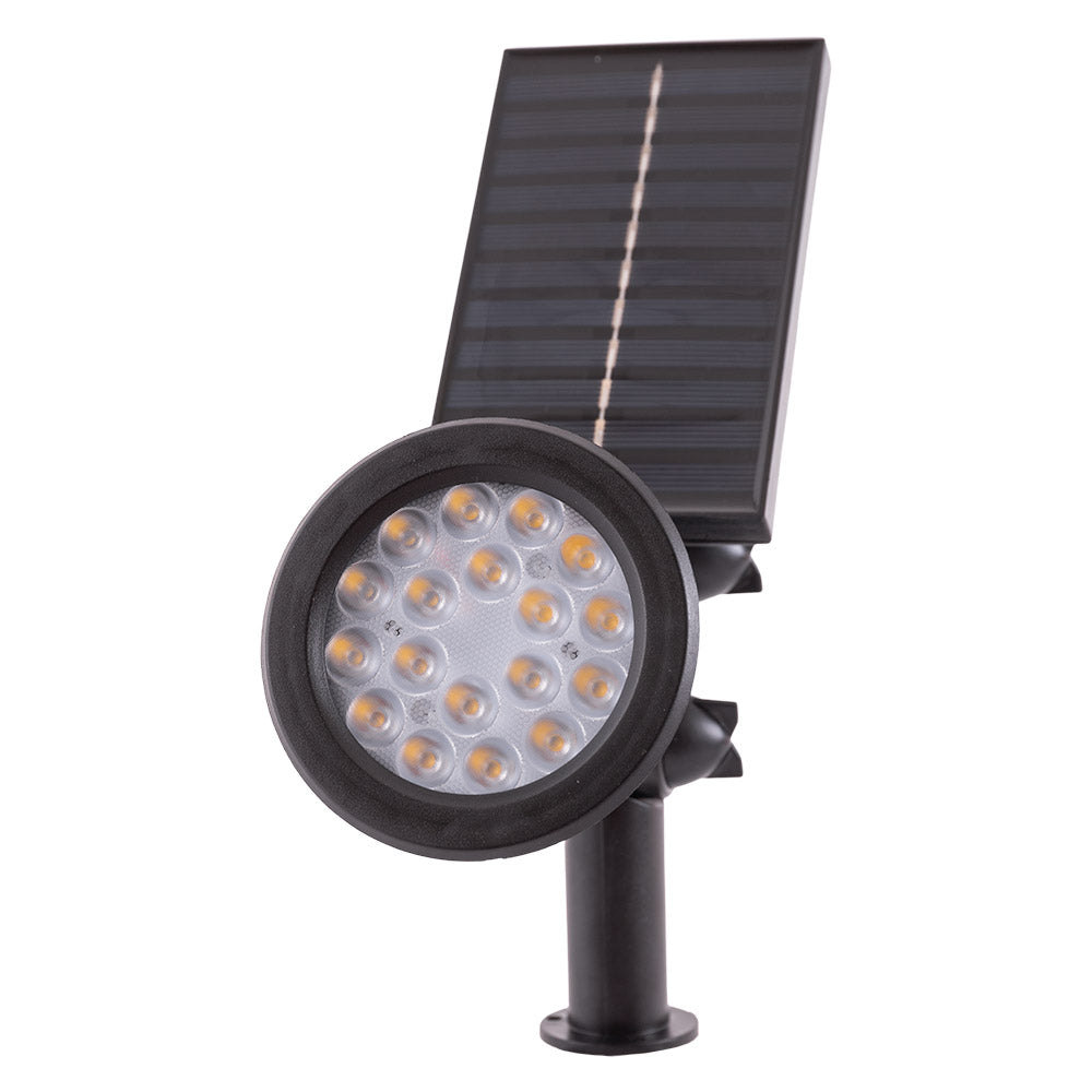 Solar LED Beacon 2700ºK Painel: 5,5 V/1,1 W Bateria: 3,7 V/1200 MaH [WR-SW6069-WW]