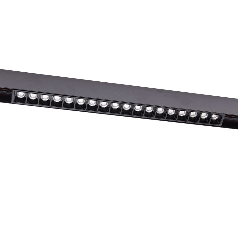 Luminária LED 18W 1377Lm CRI90 4200ºK Calha Magnética 32cm 40.000H [WR-WR20-GS-18W-W]