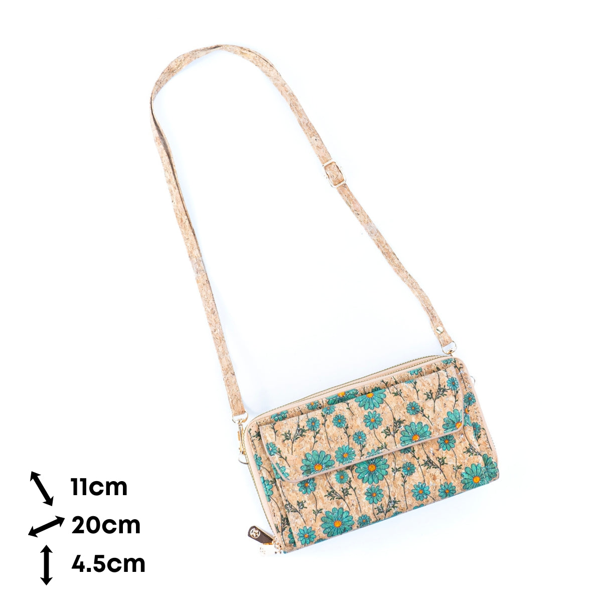 Kork-Handytasche quer für Damen BAG-2347