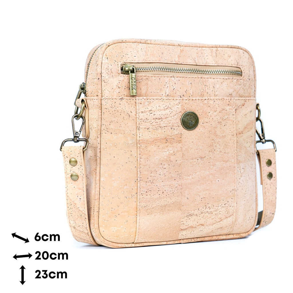 Bandolera de Corcho para Hombre de Gran Capacidad BDCS-BAG-2313
